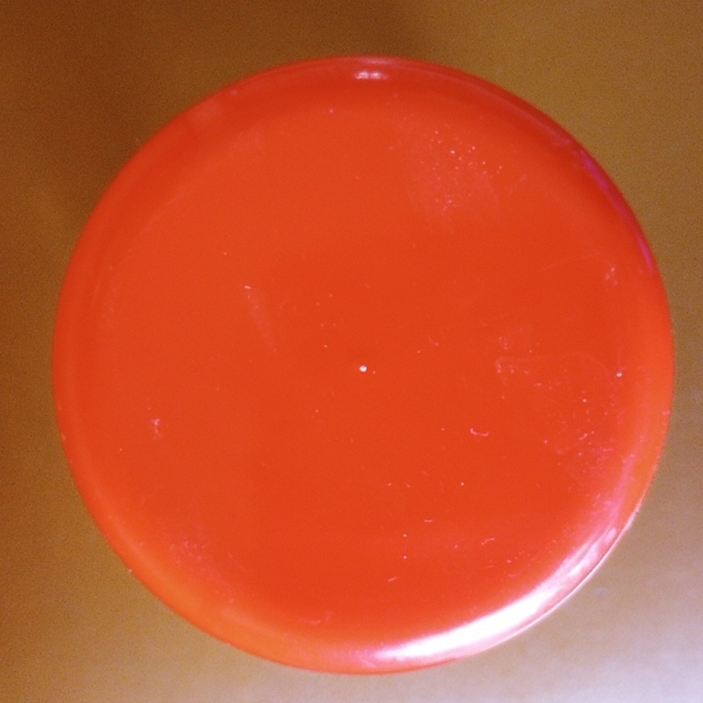 Glass Jar w/ Lid & Red and Green Strawberry Design - Picture 3 of 6